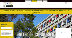 Desktop Screenshot of hotellecorbusier.com